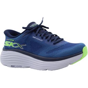 Skechers - MAX Cushioning Endeavour - Sneaker - Navy - Hands Free Slip-ins, Luchtgekoelde Goga Mat