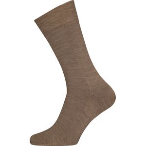 FALKE Sensitive Berlin herensokken - lichtbruin melange (nutmeg melange) - Maat: 47-50