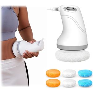 Anti Cellulite Massage Apparaat – Elektrische Cupping Set Massage – Cellulite Cups met Instelbare Snelheid – Lymfedrainage – Huidverjongingsapparaat - Cavitatie Behandeling – Incl 6 Wasbare Pads