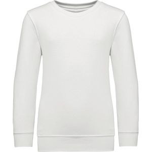 Kariban Kindersweater met ronde hals K4038 - White - 10/12 jaar