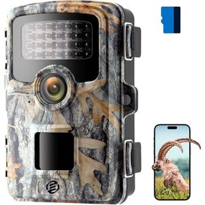 Equivera Wildcamera - Wildcamera met Nachtzicht - Wildcamera's - Wildcamera met Nachtzicht en Wifi - Wildlife Camera's - Wild Camera - Buitencamera met Nachtzicht - Wildcamera voor Buiten - Wildcamera met Sensor