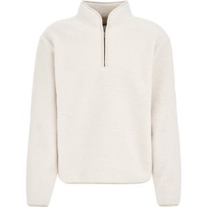 WE Fashion - Teddy Trui - Gebroken Wit - Regular Fit