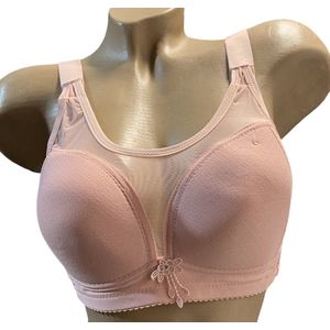 Dames bh 85B voorgevormd zonder beugel 40/90 oudroze