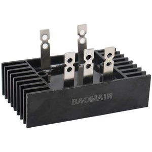 Heatsink Shape Bridge Gelijkrichter SQL 100A 1200V 3 Fase Diode Metalen Behuizing