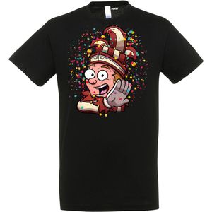 T-shirt kinderen Alaaf Kleine Prins | Carnaval | Carnavalskleding Kinderen Baby | Zwart | maat 128