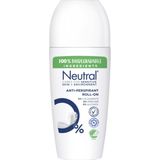 Neutral 0% - 50 ml - Deodorant Roller - 6 stuks - Voordeelverpakking