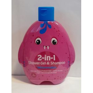 2-in-1 Douchegel & Shampoo met de zoete geur van watermeloen 350ml