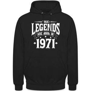 Legenden Worden Geboren In 1971 50ste Verjaardag Hoodie unisex
