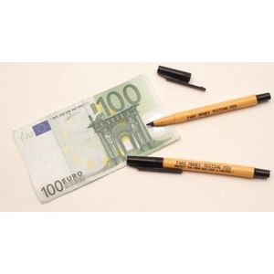 Valsgeld Test Pen - Vals Gelddetector - Geschikt voor testen van valse biljetten
