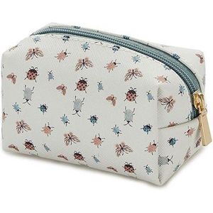 Balvi Beautycase Bugs Dames 6 X 9 Cm Polyester Groen