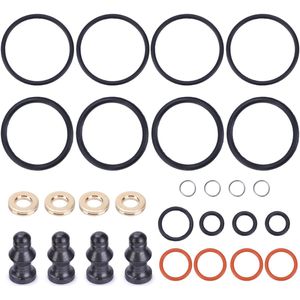 4Pcs Fuel Injector Repair Kit Compatible for A-udi V-w Replaces 038 198 051 C 038 198 051 B