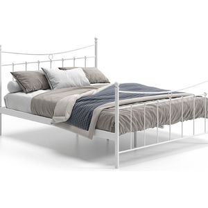 Rousseau - Metalen bed Liza met lattenbodem - 160x200 -