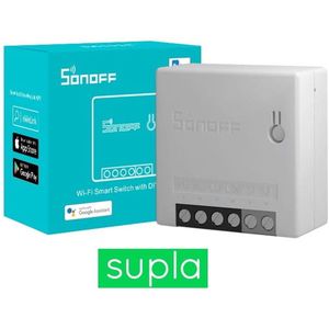 Sonoff Mini R2 inbouw wifi-relais met SUPLA software-updateservice
