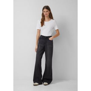 Jeans - Regular Fit - Wijde Pijpen - 5-Pocket Styling - Halfhoge Taille