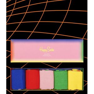 HSXSMS44-0200 5-Pack Color Smash Socks Q3-22