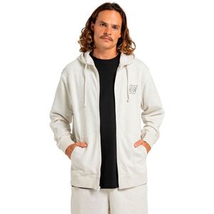 Dc Shoes Pallet Sweatshirt Met Rits Wit 2XL Man