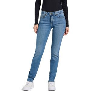 Lee - Damesjeans Marion - Cyber Blue - Classic Straight Fit - Rechte Pijp