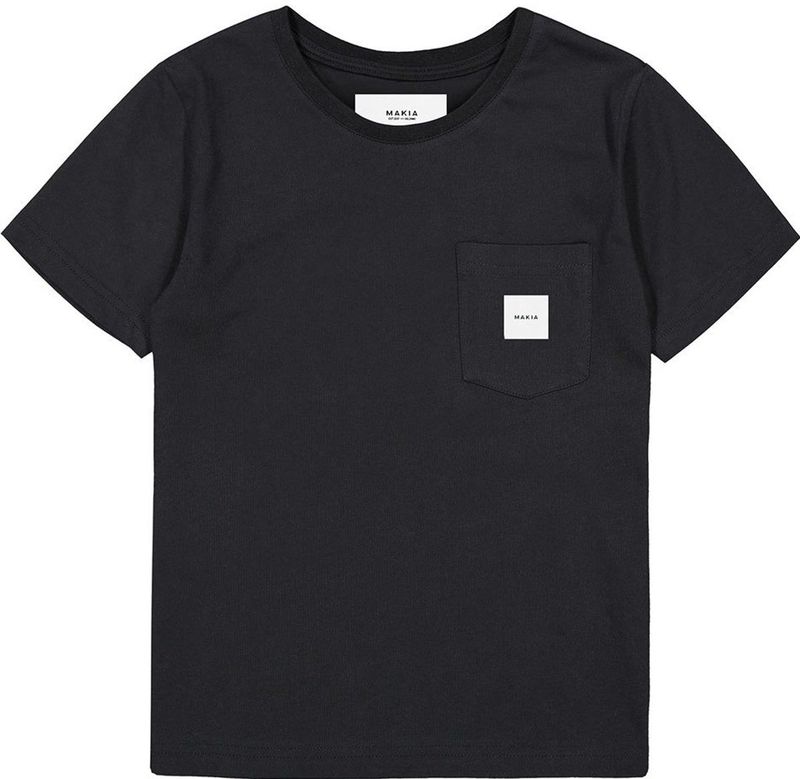 Makia Pocket T-shirt Met Korte Mouwen Zwart 146-152 cm Jongens,Meisjes