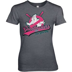 Ghostbusters New York City Girly Tee Damen T-Shirt Dark-Heather-S