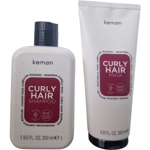 Kemon Curly Hair Duo Shampoo 250ml + Mask 200ml