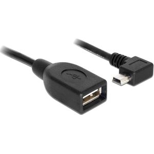 Delock USB 2.0 A Male naar USB 2.0 Mini Male - 50 m