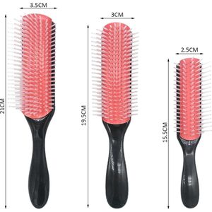 Lichte Elastische Krultang en Stylingborstel Set – Professionele Antistatische Haaraccessoires