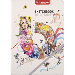 Bruynzeel Creatives Schets/notitieboek A4 140 g/m² 80 vellen