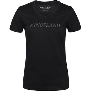 Kingsland - KLBianca Shirt - V-neck - Navy - Maat S