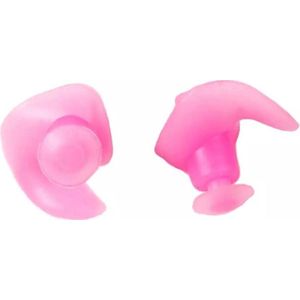 New Age Devi - Herbruikbare Premium Siliconen Oordoppen voor Zwemmen - Bescherm je Gehoor tegen Geluidsoverlast - Waterdichte Zwem Oordopjes - Roze - Inclusief Luxe Opbergdoosje