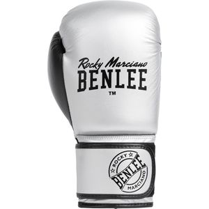 Benlee Boxhandschuhe Carlos Boxhandschuhe aus Kunstleder (1Paar) Silver/Black-12 OZ