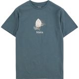 Makia Pinus T-shirt Met Korte Mouwen Blauw L Man
