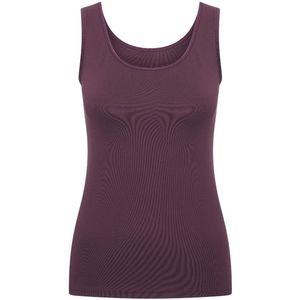 RJ Bodywear RJ dames Pure Color dames hemd (1-pack), aubergine