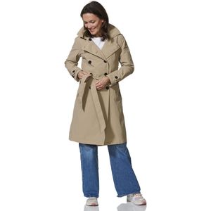 Happy Rainy Days Lange Regenjas Dames Geneve Beige