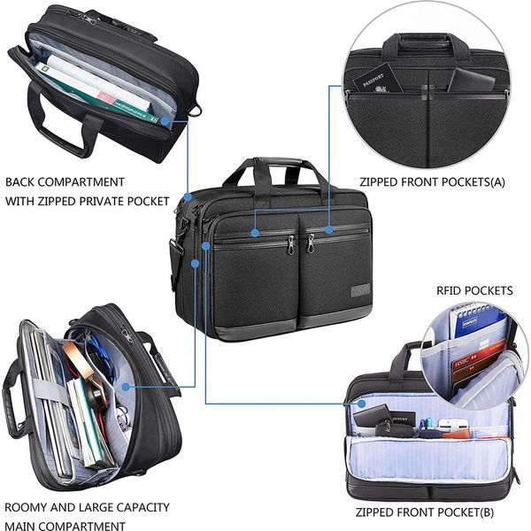 18 inch laptop briefcase new arrivals