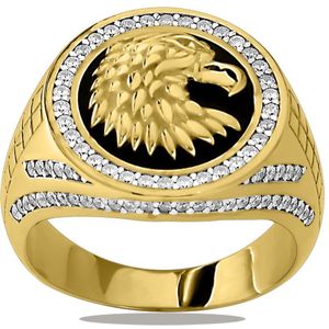 Juwelier Zwartevalk - 14 karaat gouden ring 11.95942/20--