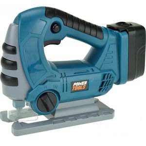 Toi-toys Power Tools Elektrische Decoupeerzaag Blauw 21 Cm