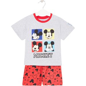 Disney Mickey Mouse Pyjama - Shortama - Rood - 98