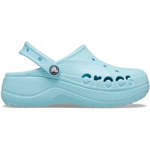 Crocs Baya Platform Clog Licht Blauw Dames Maat 39-40 W9