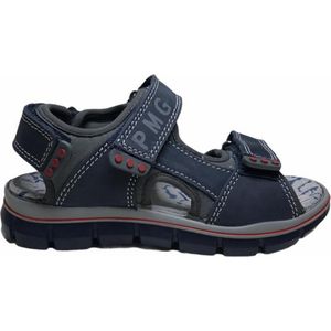 Primigi velcro lederen sandalen 3396711 navy rood mt 28