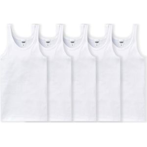 Heren onderhemd - Wit - 5 Pack - Maat XXXL