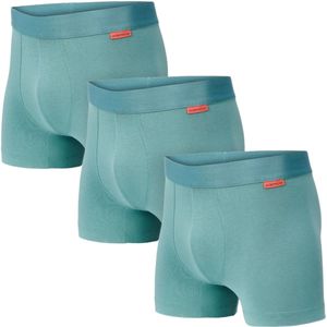 Undiemeister Boxershort Heren - Sea Breeze (Turquoise) - 3-Pack - Mellowood Tencel - Ademend, Anti-Bacterieel & Naadloos Ondergoed - Premium Onderbroeken Heren - Maat XL