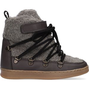 Bear & Mees B&m Snowboats Veterboots - Laarzen Met Veters - Meisjes - Grijs - Maat 31