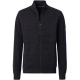 Casa Moda - 454520700 - Vest - Donkergrijs - Dik Gemeleerd