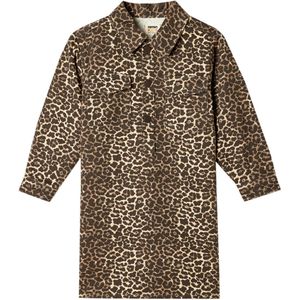 Denim Knielengte Jeanskleid