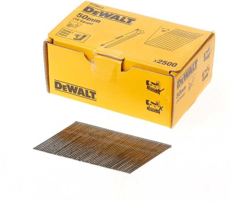 DeWalt - Schuin - Spijkers - Roestvaststaal - 2500 Stuk - 1,6 mm