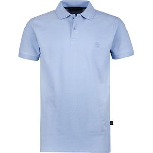 Gino Santi Polo Shirt Heren Smart Cotton Blauw | Maat S