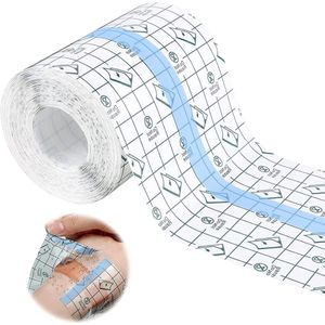 Waterproof Transparent Bandage, 15cm x 10m Shower Plaster Roll, Waterproof Bandage, Tattoo Waterproof Adhesive Tape, Skin Protection for Tattooed Skin