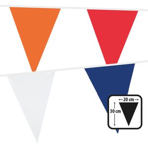 Boland - PE vlaggenlijn oranje-rood-wit-blauw - Voetbal - Voetbal