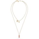 Philipp Plein - PJQEA12NU - Halsketting - Geel Goud - 40 cm