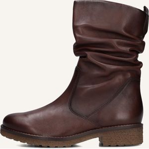 Gabor 013 Enkellaarsjes - Enkelboots met rits - Dames - Cognac - Maat 37